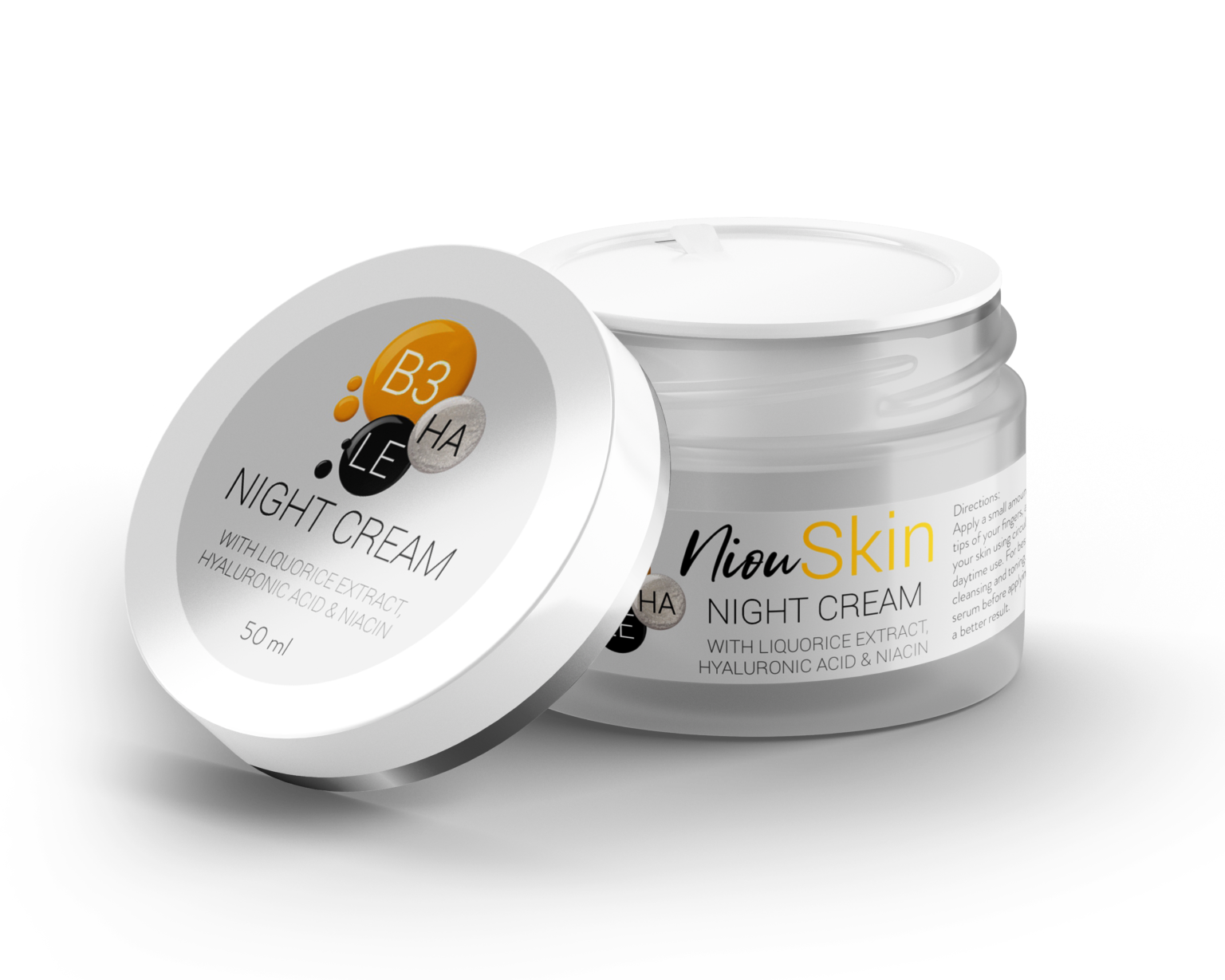 NIOU NIGHT CREAM 50 ml - Rexi